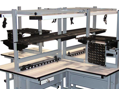 Industrial workbenches and racking systems fabrication for Kenyan workshops