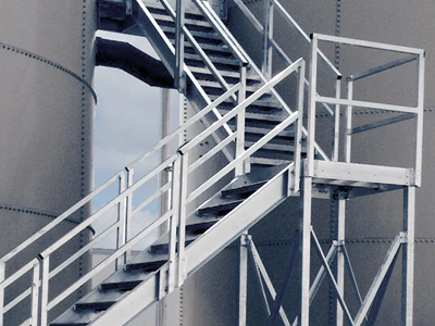 Steel balustrades and handrails fabrication for commercial buildings in Nairobi