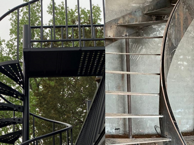 Custom steel staircases fabrication for Kenyan homes and businesses