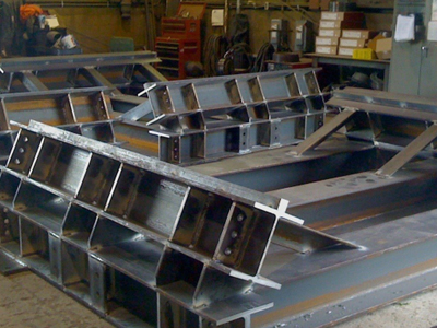 Custom steel frames fabrication for industrial machinery in Kenya