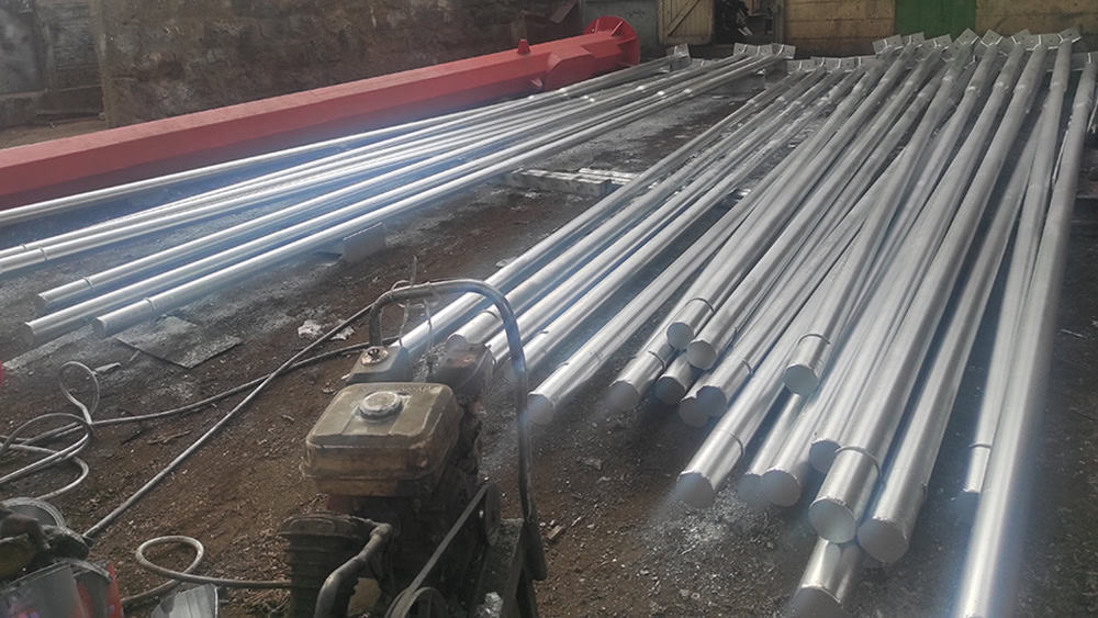 Street light poles for roads and highways Kenya