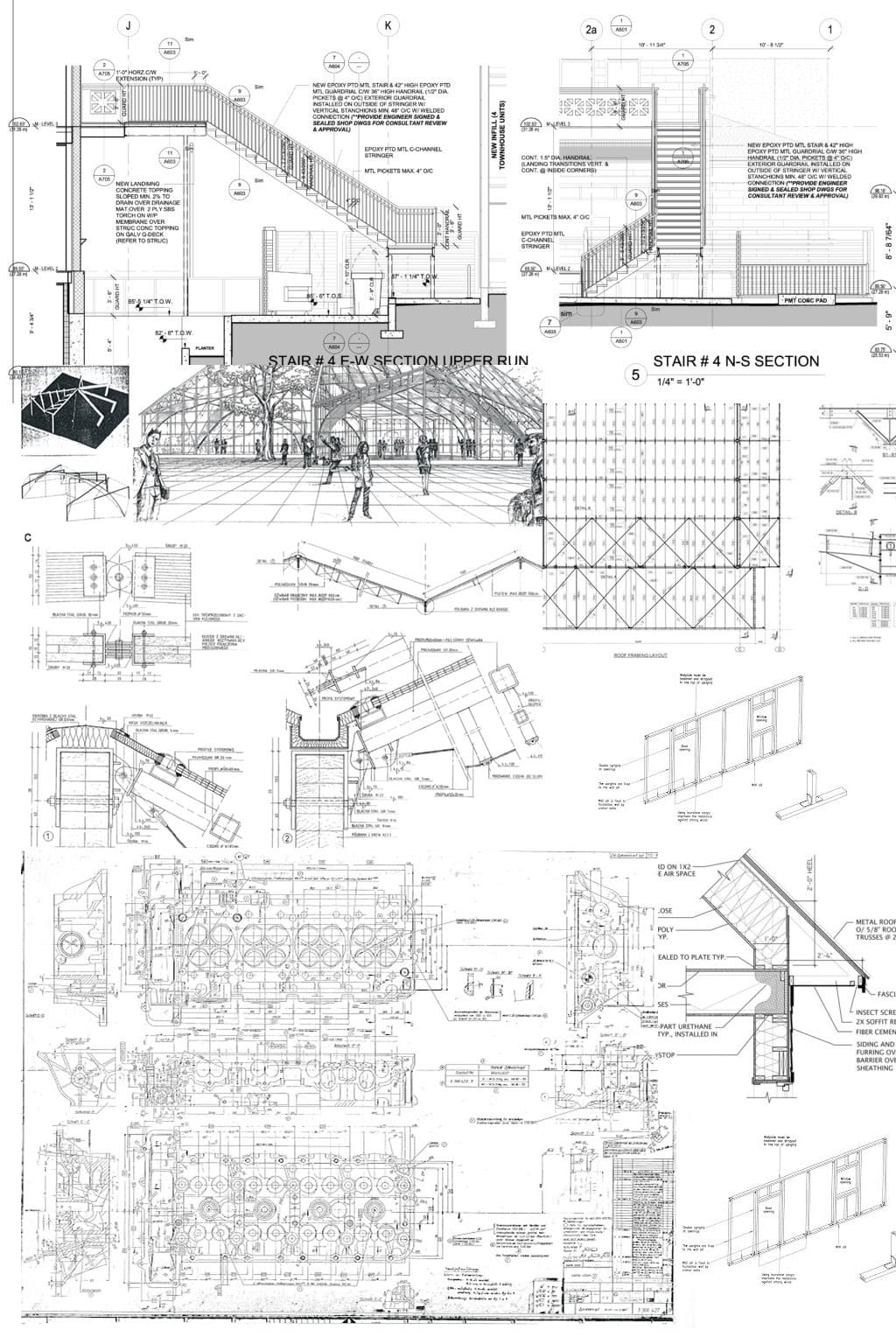 AutoCAD detailing for construction
